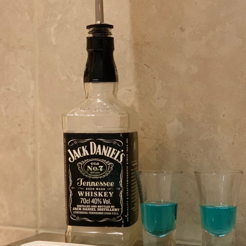 Novelty Liquor Mouthwash Dispenser Bombay Blue Sapphire Jack Etsy