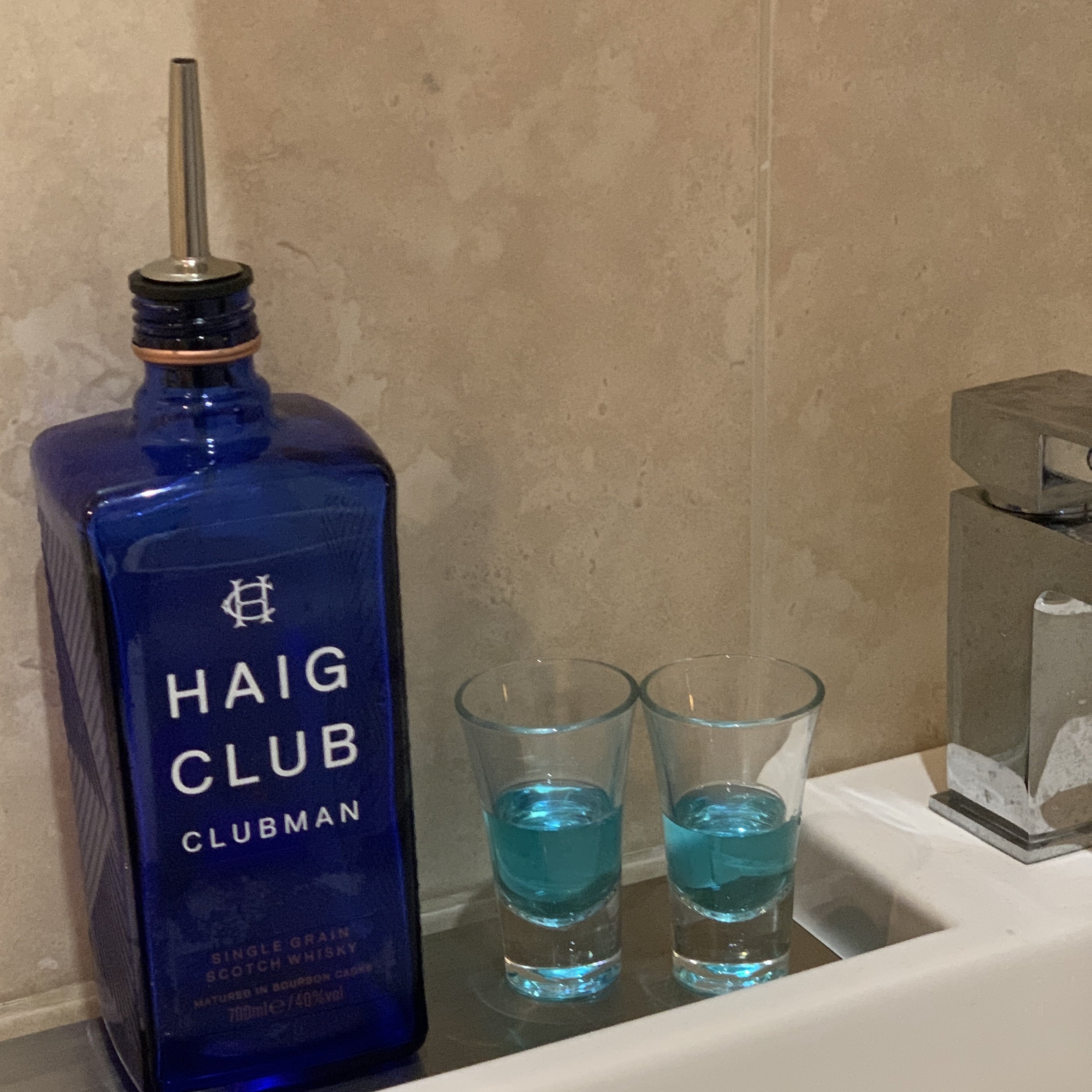 Novelty Liquor Mouthwash Dispenser Bombay Blue Sapphire Jack Etsy