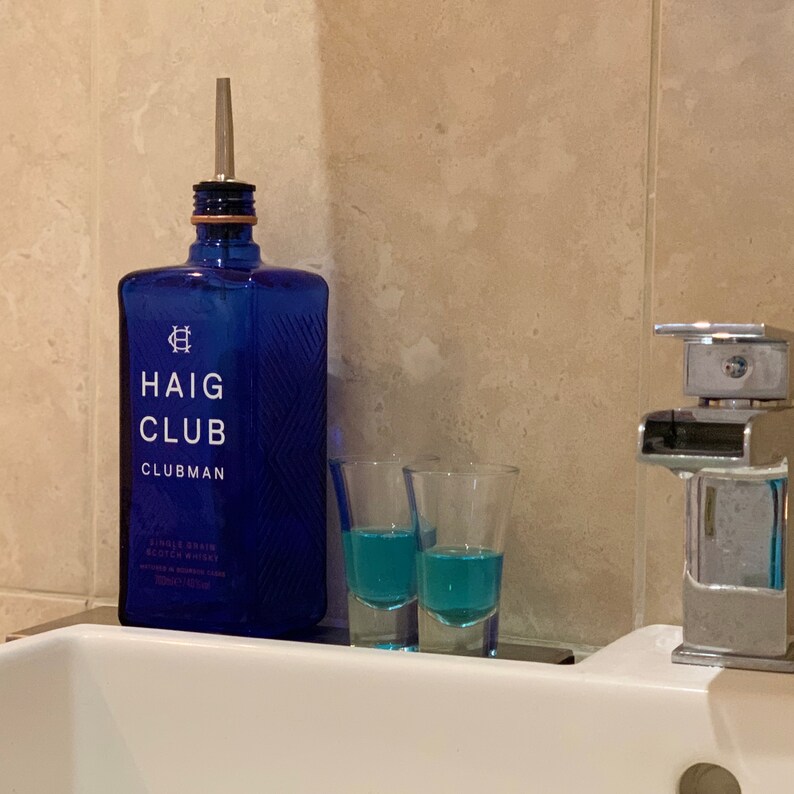 Novelty Liquor Mouthwash Dispenser Bombay Blue Sapphire Jack Etsy