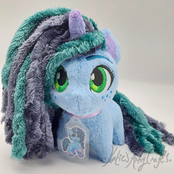 Pony Plush G5 Inspired Misty 6.5" Mini Chibi Plushie Made To Order