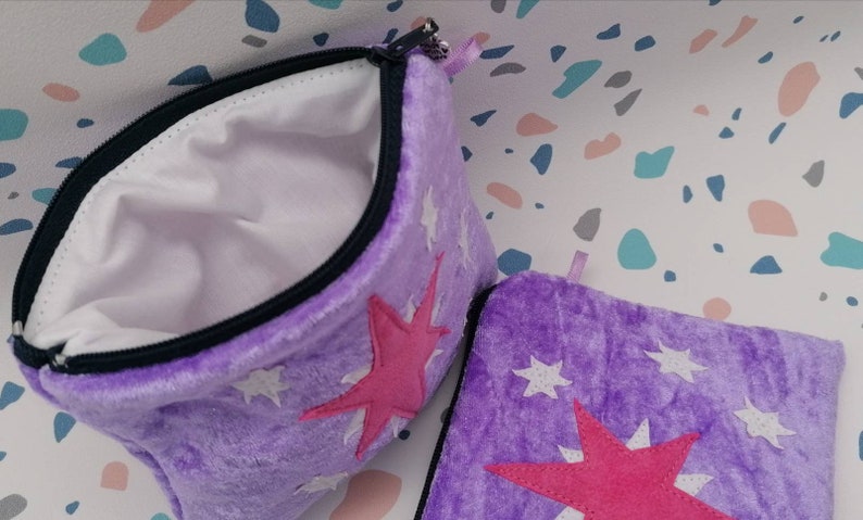My Little Pony Friendship Is Magic Inspired Twilight Sparkle Cutie Mark Coin Purse Pouch Bag.