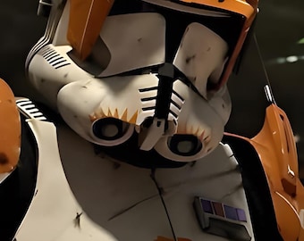 Cody Rank Badge – The Clone Wars & Live-Action Version Sta rWars