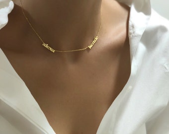 personalised kids name necklace