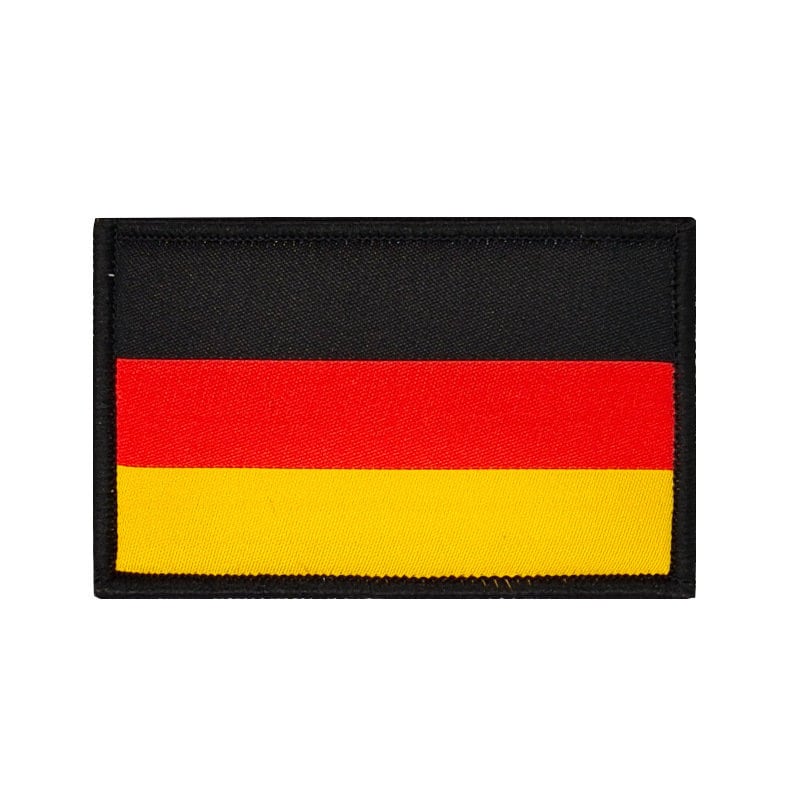 Germany Flag DEU Reflective Infrared IR Patch PVC Rubber Deutschland ...