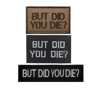 Funny Classic Saying Patch Motivational Phrases Biker Slogan Words Military Patches Emblem Appliqued Sticker Embroidered Badges For Clothing image 3