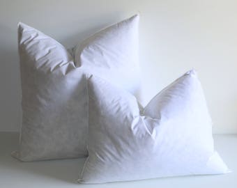 16x24 Down Pillow Forms Quality Pillow Form Feather Pillow Etsy