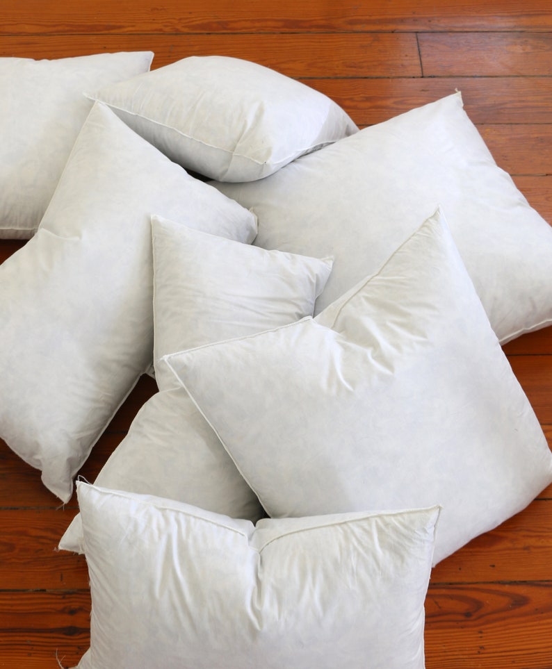 Down Pillow Inserts / Quality pillow inserts / Feather ...