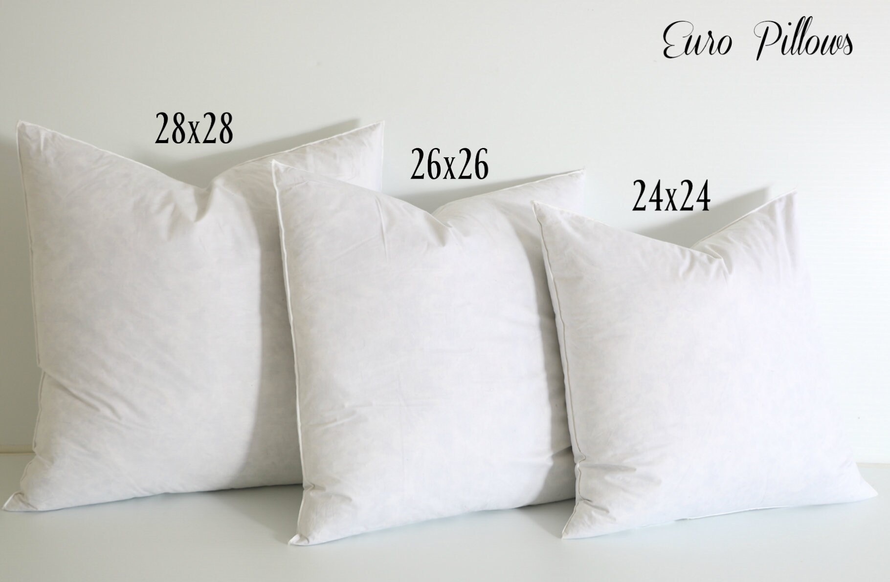 Down Pillow Inserts / Quality pillow inserts / Feather Pillow Etsy
