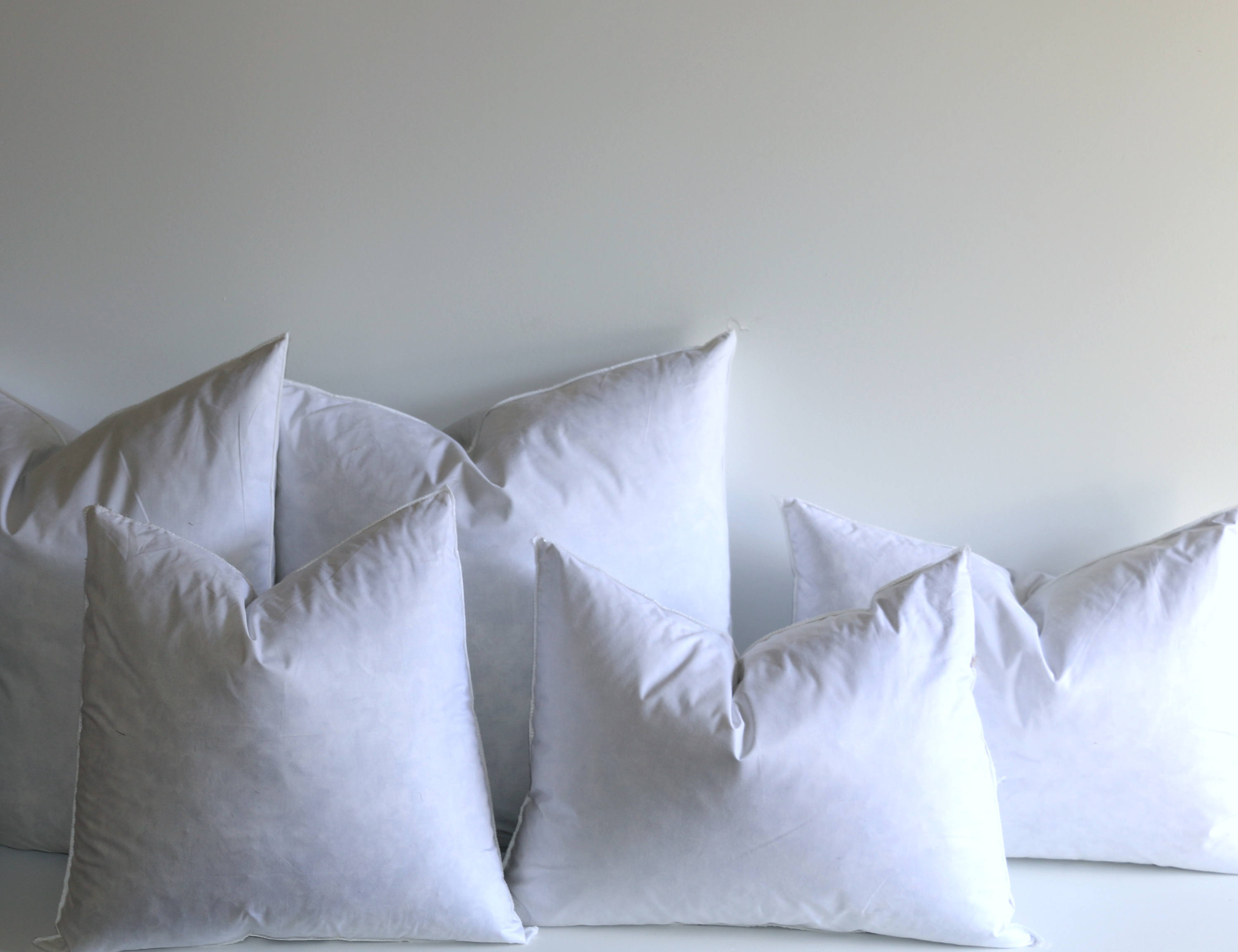 12x22 Down Pillow Forms / Quality pillow forms / Feather Etsy
