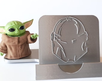 The Child Star Wars Baby Yoda The Mandalorian Phone Holder Star Wars Day May the 4th be with you