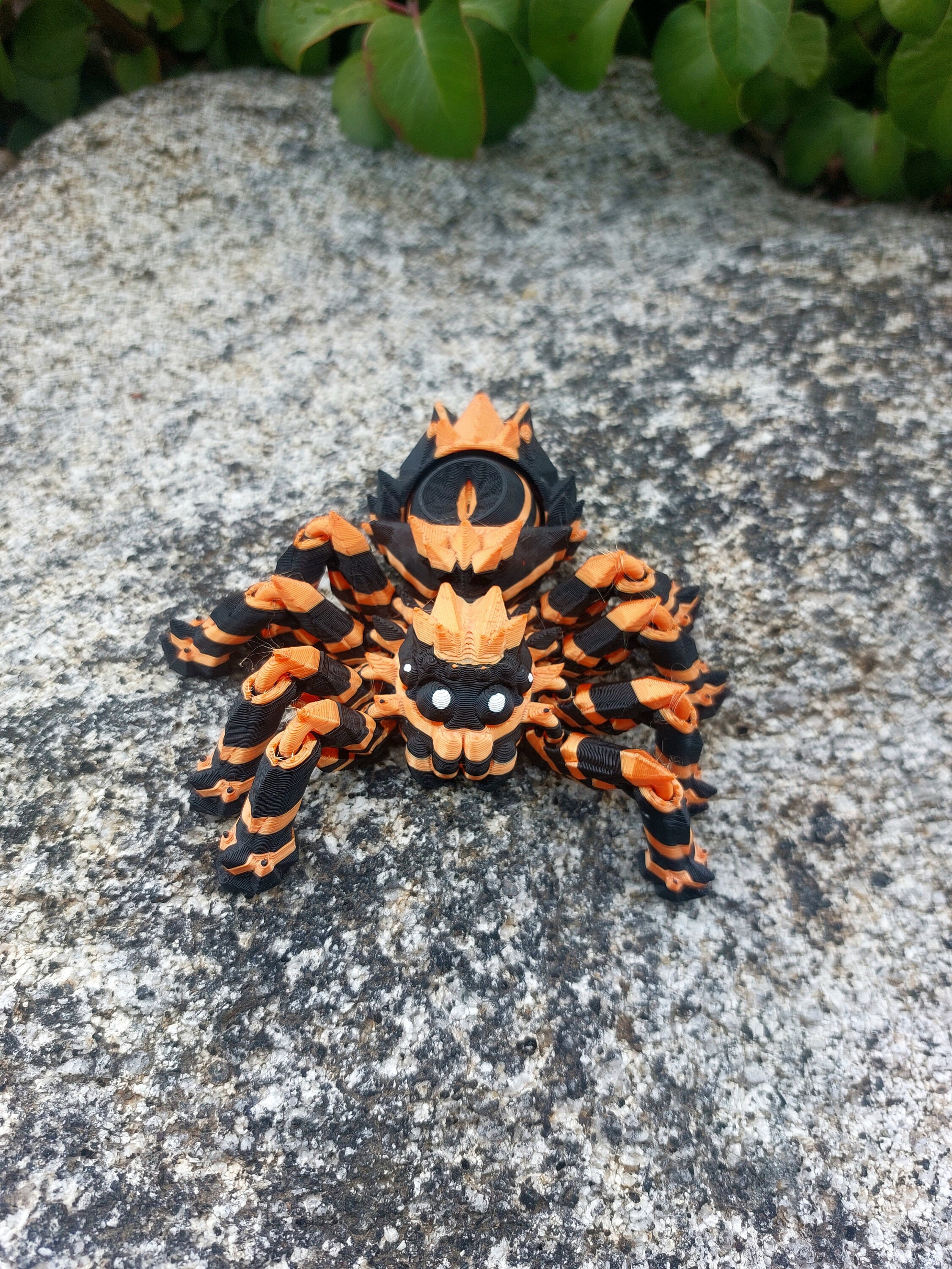 Realistic Spider Fidget Toy 3D Printed Articulated Spinner 