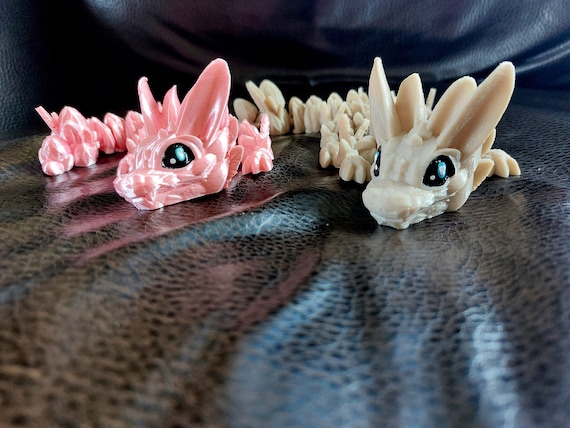 Easter Baby Dragon, Baby Flexible Dragon Toy 3D Printed Articulated Dragon-Relief Anti-Anxiety Dragon, Daughter Gift, Birthday Gift