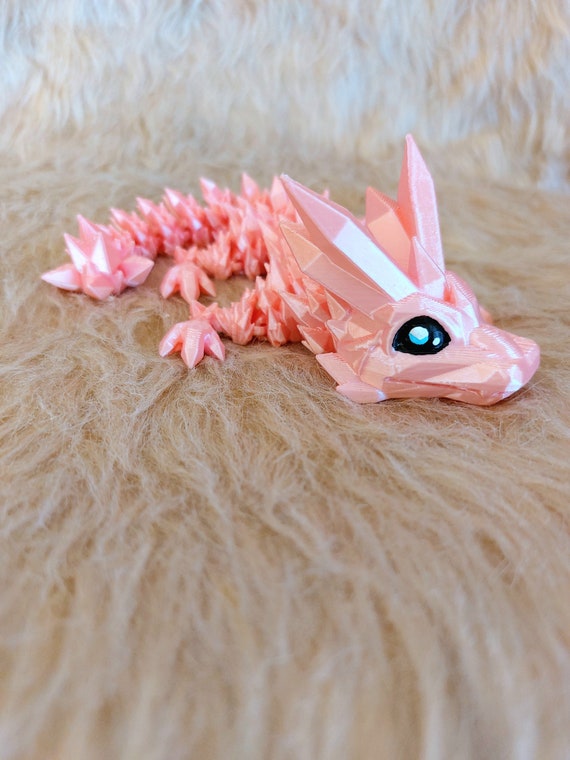 Baby Sweet Baby Dragon Toy 3D Printed Articulated Relief Stress and Anxiety, Kids & Adults Dragon Birthday Gift, Easter Office Desk Gift