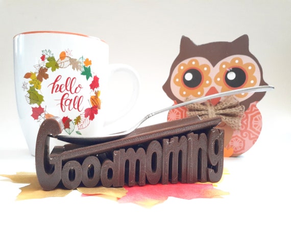 Coffee Bar Accessories, Spoon holder, Cafe Decor, Coffee Station Decor, Unique Gift, Coffee spoon rest, First Coffee, Thanksgiving gift