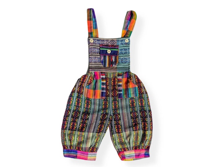 UNISEX Toddler ETHNIC OVERALL Romper 3T to 4T