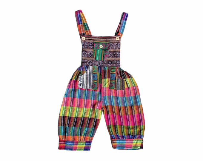 UNISEX Toddler ETHNIC OVERALL Romper 3T to 4T