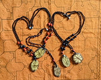 SHIPIBO SHAMAN Necklace for spiritual  protection and good fortune shamanic  AYAHUASCA ceremony pendant amulet
