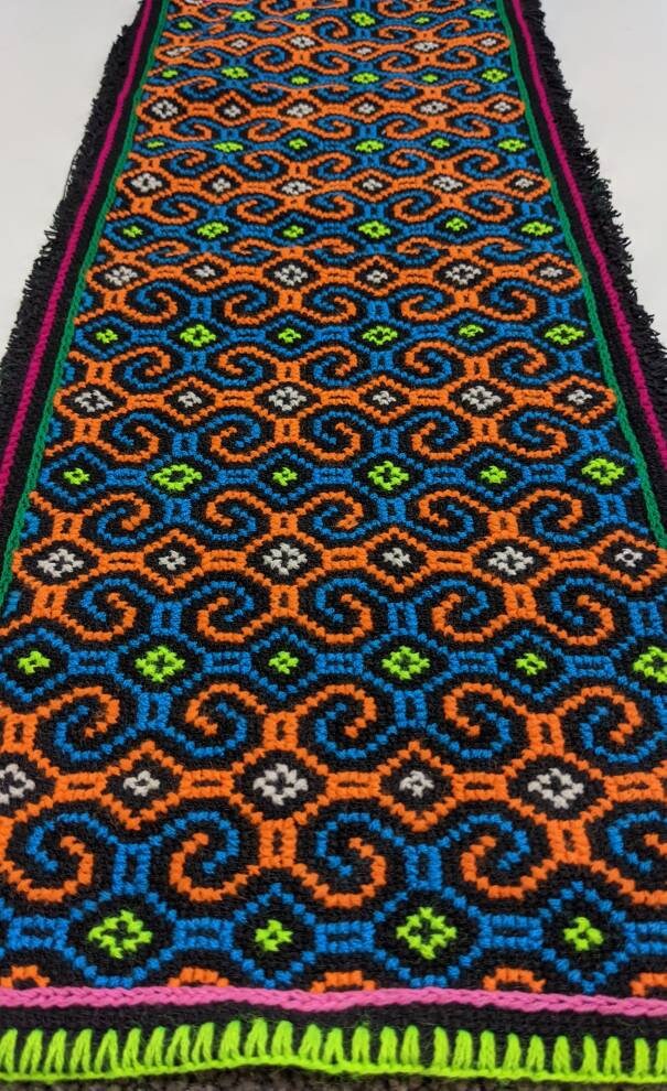 Authentic IKARO SHIPIBO fmandala Maya Kene patterns handmade 