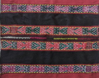 ANDEAN Qero CLOTH Inka inspired original handmade by loom Cuzco tribal geometric shamanic tapestry for Misha qepi