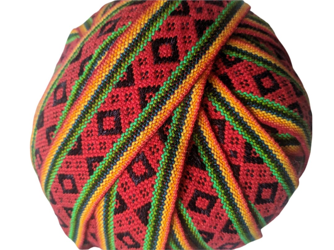 Andean Ribbons Andean Woven Wool Ribbon: Bohemian Inka Loom Trim - Etsy