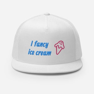 Ice Cream Cone trucker hat