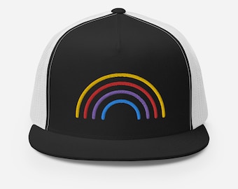 Truckerpet van regenbooggaas