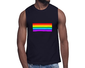 Rainbow Muscle Shirt
