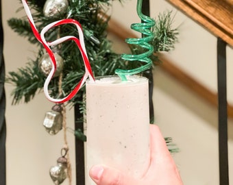 Christmas Reusable Crazy Straw Ugly Sweater Party Decor Favor