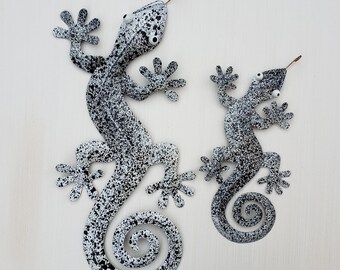 Metal Gecko Etsy