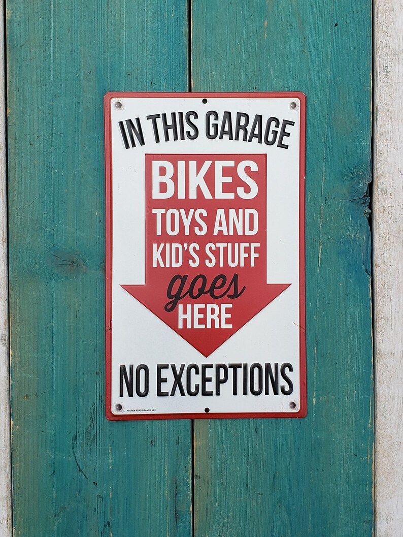 Funny Quote Rustic Metal Garage Sign 9.75 X 6 in Etsy