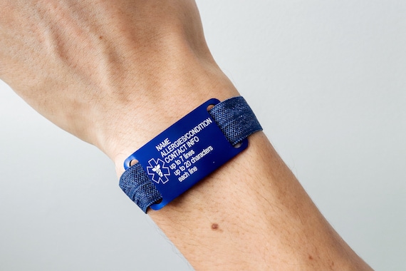 MyID Hive Medical ID Bracelet for Diabetes Epilepsy India | Ubuy