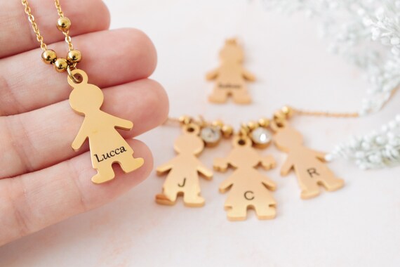 Mom necklace with kids names, new mom necklace, mom and daughter necklace, birthstone necklace for mom, gifts for mom from daughter