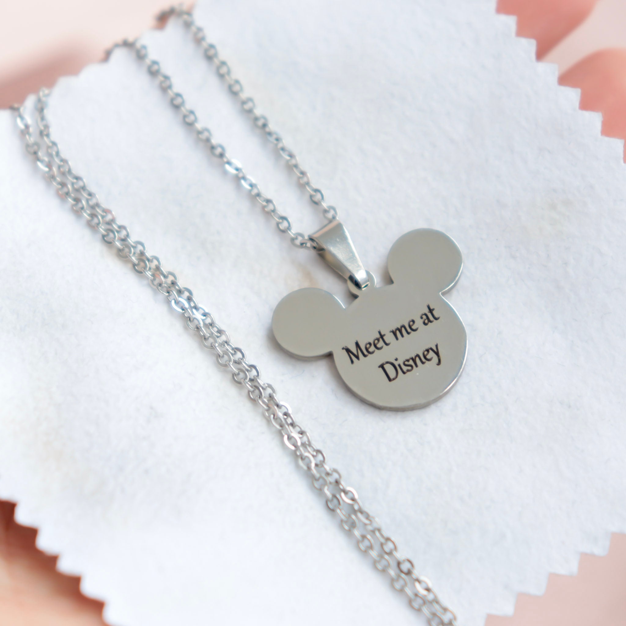 Personalised on sale disney necklace