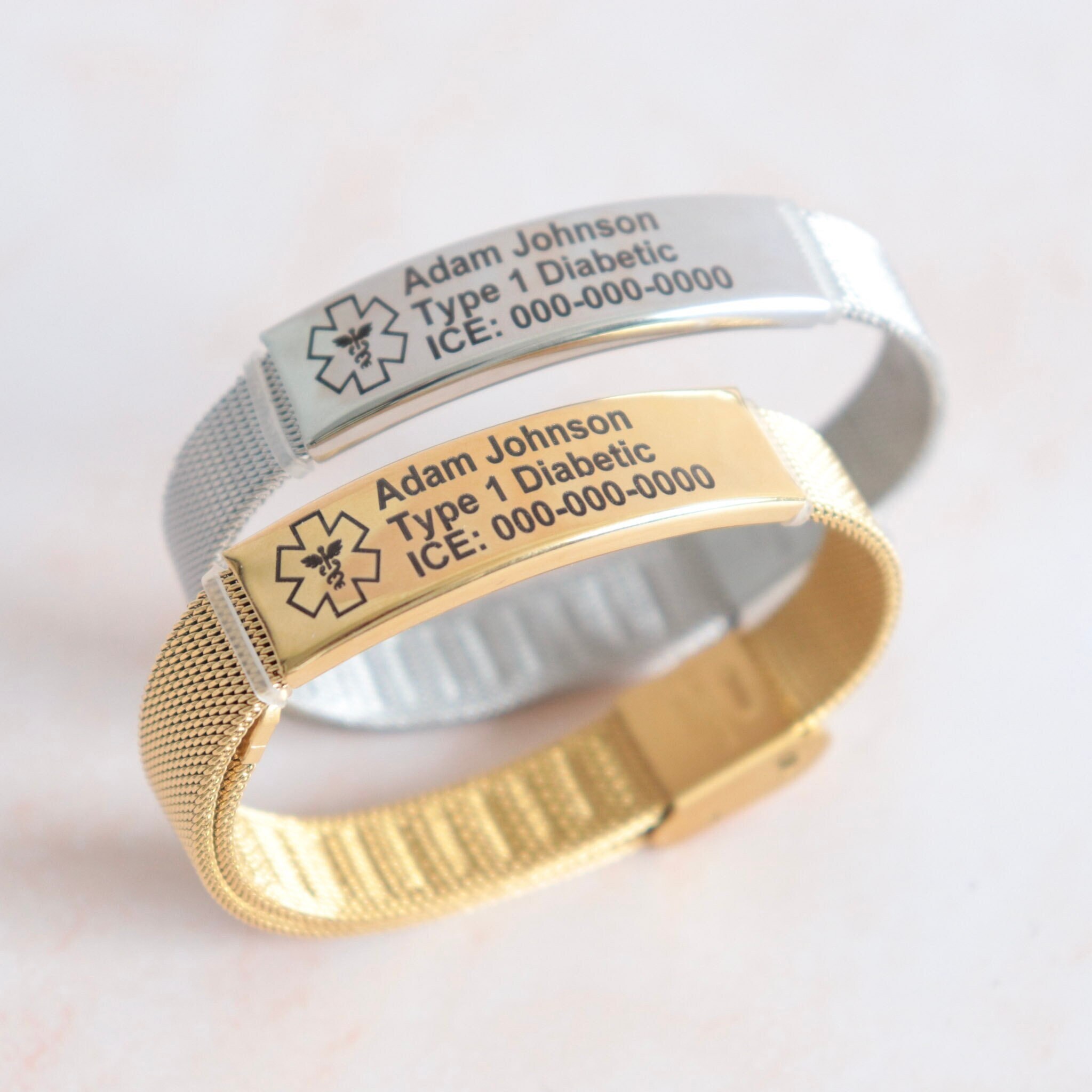 Narcolepsy medical alert bracelet deals