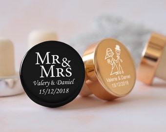 Lot of custom engraved wine bottle stopper, personalized wine wedding gifts, party gifts, It's wine o clock, wedding favors for guest bulk