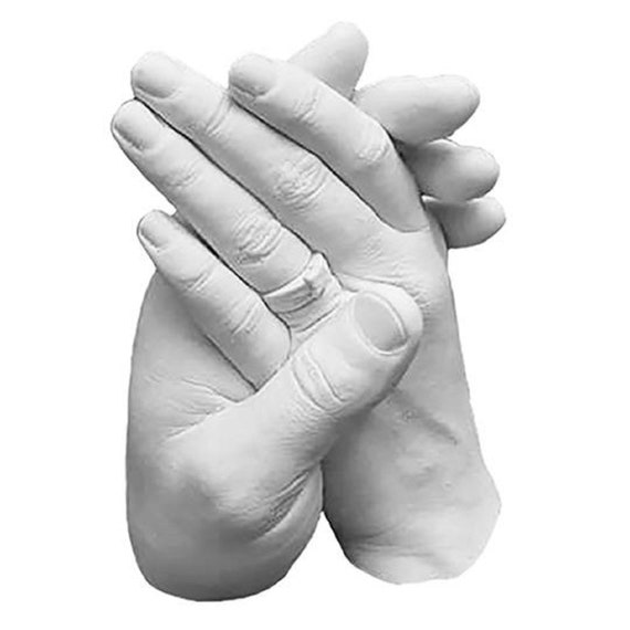 Keepsake Hands Casting Kit For Couples Wedding Mom Baby Plaster Hand Mold Craft