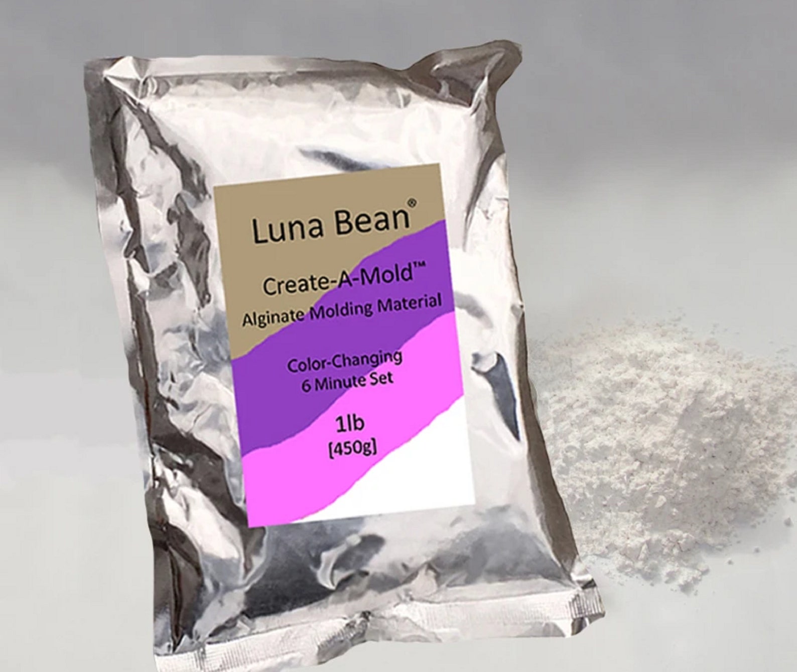 Step 1 Luna Bean ALGINATE Molding Powder Life Body Casting Etsy