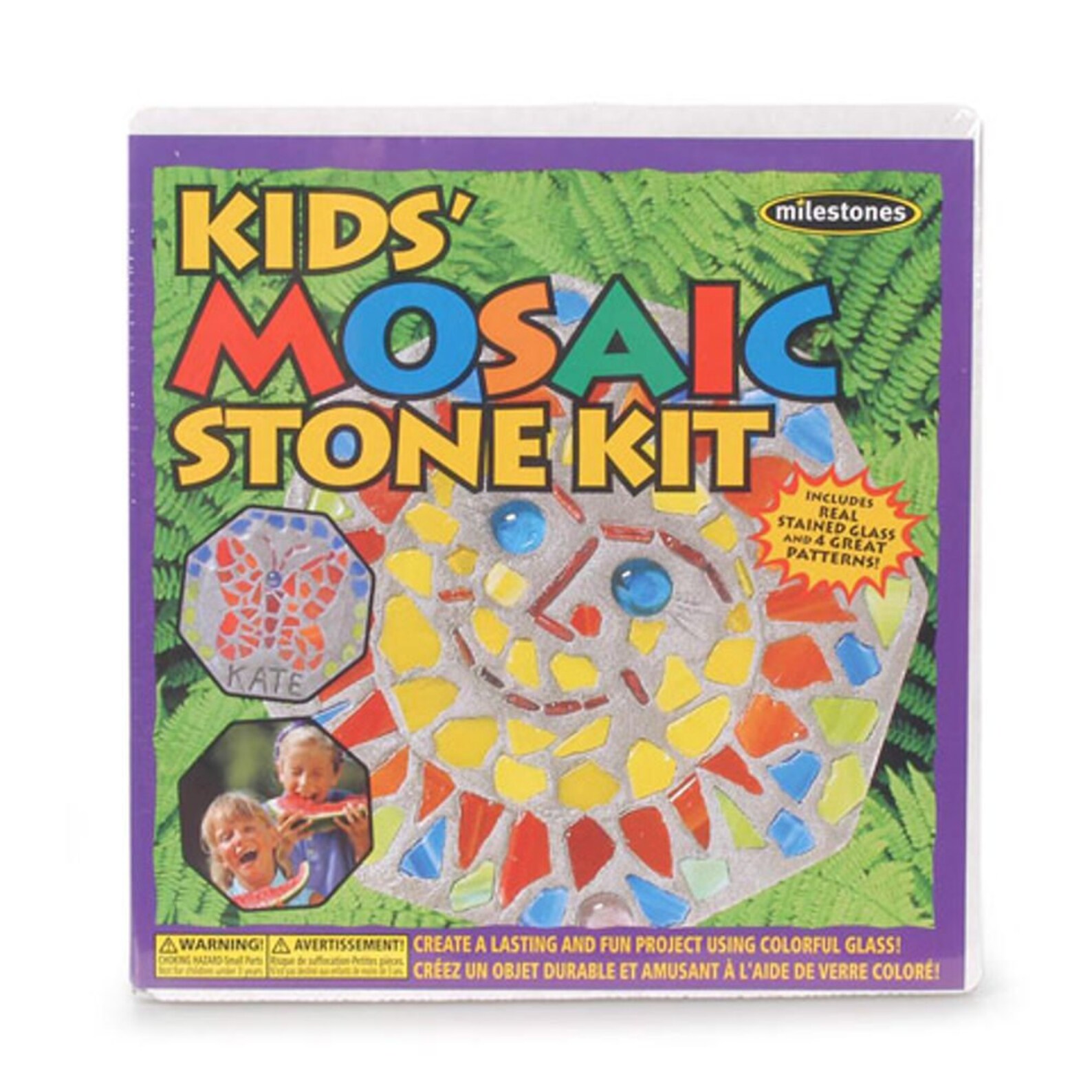 Kids Mosaic Stone Kit 4 Patterns Per Kit mosaic kit for Etsy