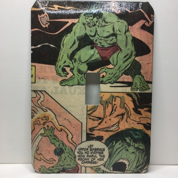 Hulk vs Vapor U-Foes Switch Plate Cover