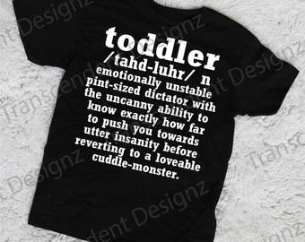 funny toddler graphic tees