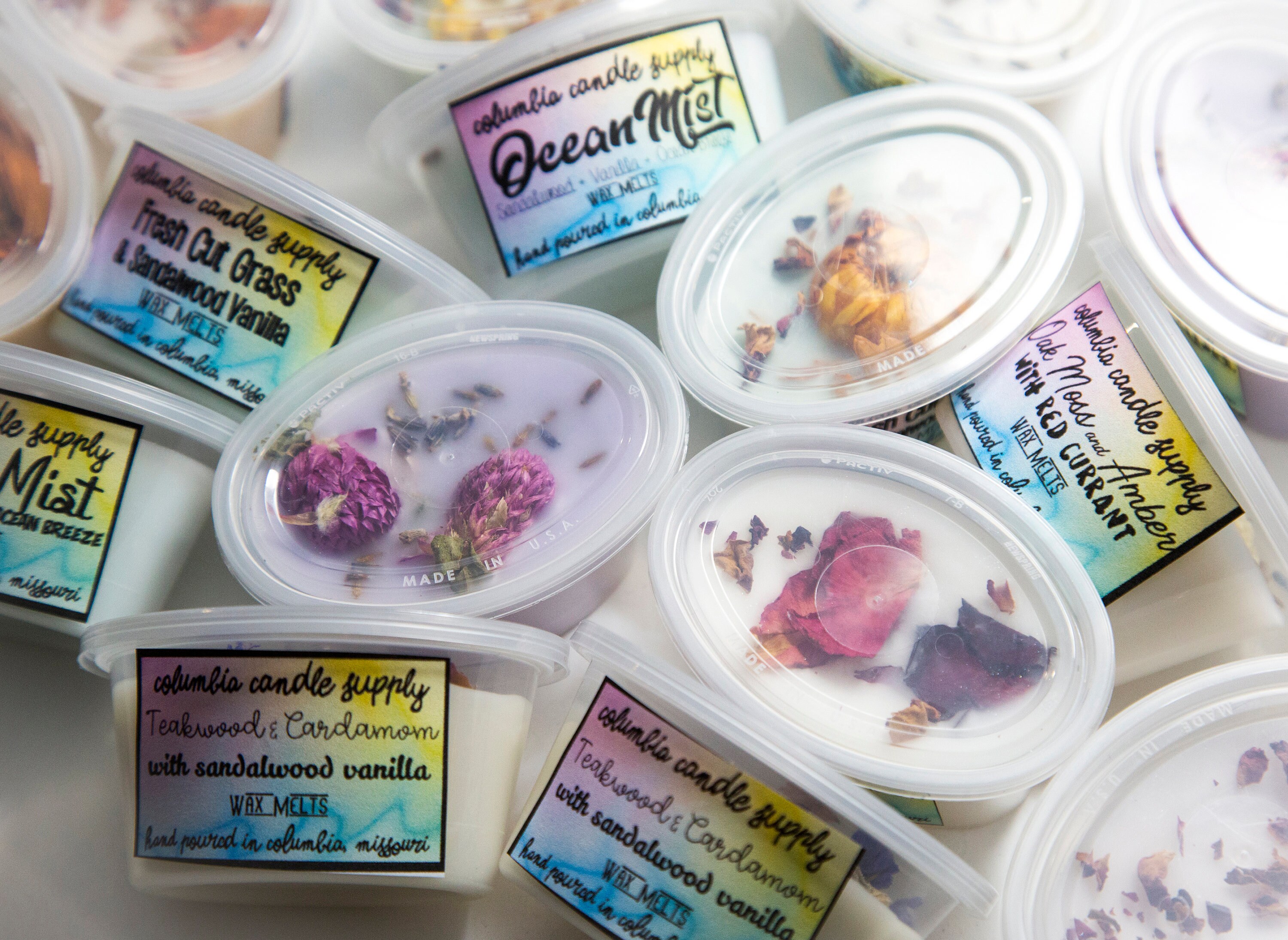 Herbal Wax Melt Cups approx 1.62 Oz Hand Poured Wax Melts Etsy UK