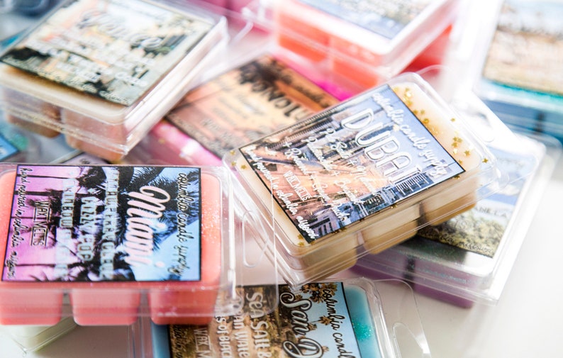 Summer Destinations Clamshells Approx 2.7 Oz Sold Individually!