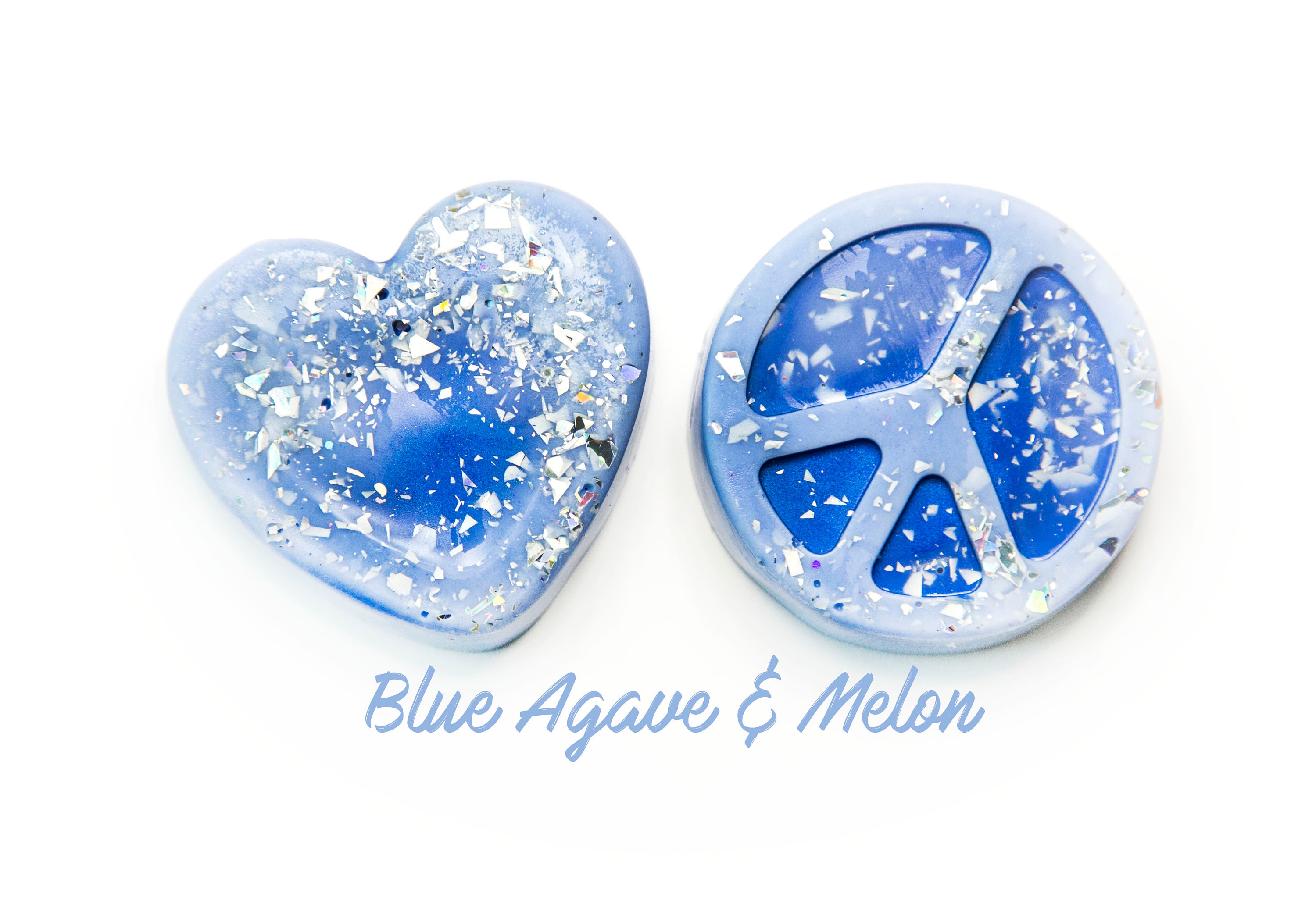 Blue Agave Melon soy wax melt shot