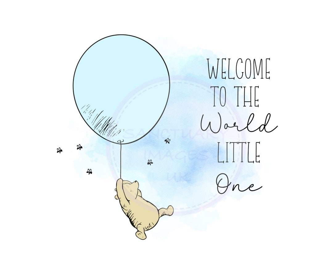 Clásico Winnie the Pooh PNG, Diseño de sublimación de Pooh, Winnie the