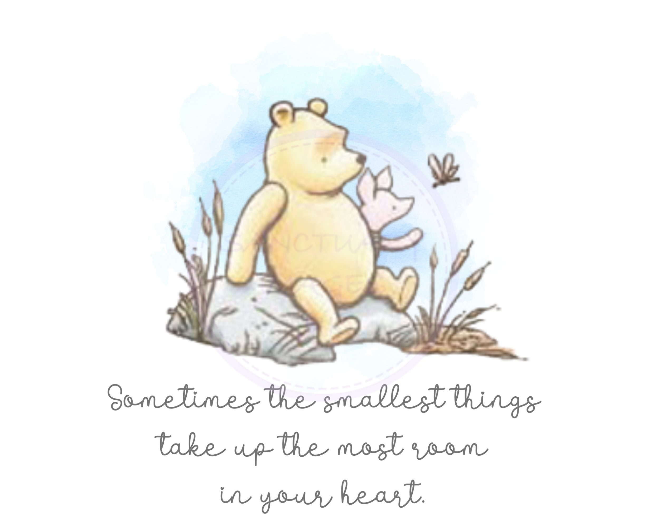 Classic Winnie the Pooh PNG, Pooh Sublimation Design, Winnie the Pooh PNG,  Instant Digital Download, Pooh Bear