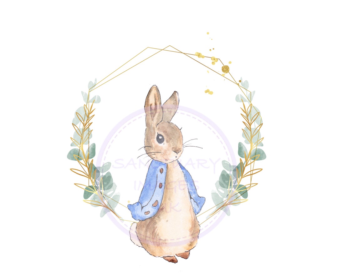 Peter and Flopsy PNG, Animal Sublimation Design, Peter Rabbit & Flopsy ...
