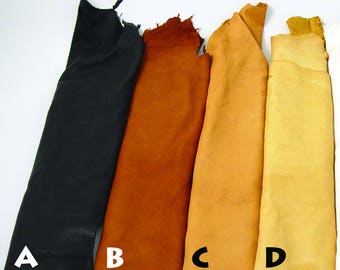 2-3 oz A Grade Deerskin Large Leather Hides