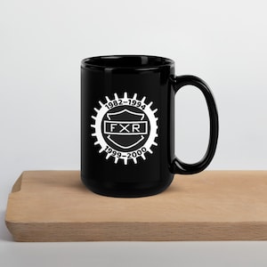 FXR Black Glossy Mug