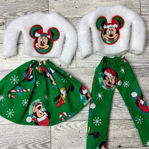 Mouse Elf Clothes / Xmas Elf Clothes