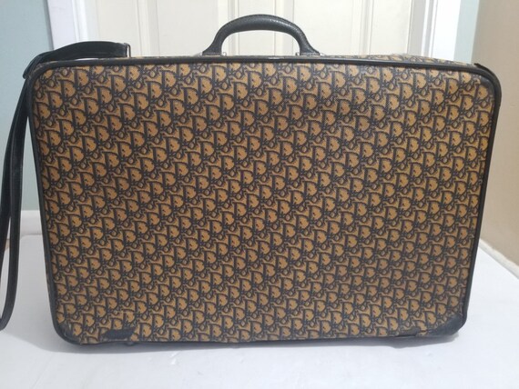 Christian Dior RARE Brown Black Vintage Monogram L